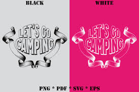 Download Let S Go Camping Vector Svg Graphic By Graphicsfarm Creative Fabrica Yellowimages Mockups