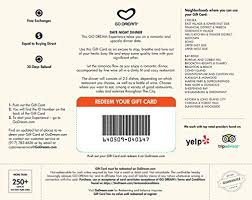 Date Night Dinner In New York Gift Experience Card Nyc Go Dream Sent In A Gift Package Pricepulse