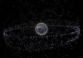 all the satellites and space debris orbiting earth space debris earth orbit space junk