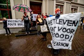 The netherlands has reported eight more deaths due to the. Anti Vaxxers Anti 5g And Anti Lockdowners Demonstrate In The Hague Dutchnews Nl