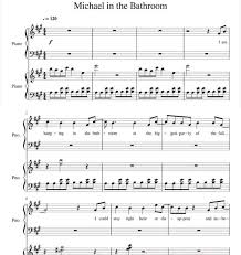 But it may be its very lack of chillness that has allowed be more chill to capture so many young hearts. Michael In The Bathroom Lyrics Be More Chill With Sheet Music