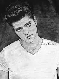 Bruno Mars By Miss Morrigan Deviantart Com On Deviantart Bruno Mars Celebrity Drawings Cool Art Drawings