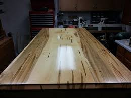 Ambrosia Maple Finish By Jimboct Lumberjocks Com Woodworking Community Maple Tables Farmhouse Table Kitchen Table