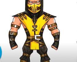 Check spelling or type a new query. Mortal Kombat X Scorpion Drawing Archives How To Draw Step By Step