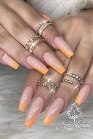Ballerina nails are essentially the stiletto nail, but with a square rather than pointy tip. Coffin And Ballerina Nails Nail And Manicure Trends