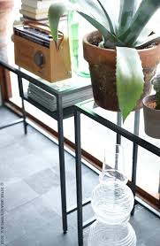 Vittsjo Laptoptafel Zwartbruin Glas 100x36 Cm Ikea Laptoptafel Ikea Inspiratie Trendy Interieur