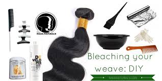 Apply a treatment conditioner or mask on a regular basis. How To Bleach Your Weave At Home Nn Hair Beauty
