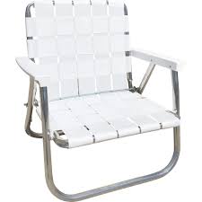 Bright White Low Back Beach Chair Picnic Chairs Lawn Chairs Lounge Chair Outdoor