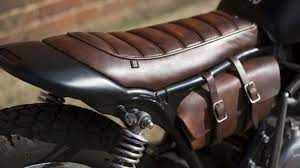 Influx Visits The English Flatlands Of Suffolk To Admire A Functional Custom Motorcycle With Style Cafe Racer Seat Cafe Racer Bikes Cafe Bike
