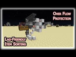 Don't forget to rate, subscribe, and follow me on twitter (www.twitter.com/impulsesv).support me on patreon for exclusive rewards. Lag Friendly And Overflow Protection Item Sorting Redstone