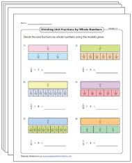 dividing fractions worksheets