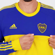 Boca juniors and adidas previously enjoyed a successful partnership between 1979 and 1993, but since that time pick up the boca juniors 2020/21 home and away shirts at prodirectsoccer.com. Adidas Boca Juniors Icon Long Sleeves T Shirt Futfanatics