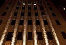 Discovering Light Report Walker Tower New York Usa Exterior Lighting Design Facade Lighting Exterior Signage