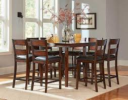 Rent Standard Pendleton 9 Piece Counter Height Dining Set Counter Height Dining Sets Dining Room Furniture Rental Furniture