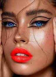 Best Light For Makeup Application Light Bulb Editorial Makeup Makeup Lover Colorful Eyeshadow