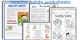 As parents,everyone wants to raise decent humans who grow up to be kind, independent and successful people. Healthy Habits Worksheets