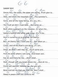 Danny Boy G Major Jazzy Guitar Chord Chart Guitar Songs Ukulele Chords Uke Songs