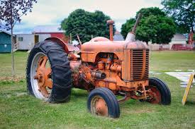Image result for Orange Red 1972 Tractor