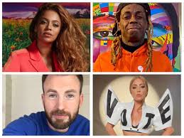 Trump Vs Biden Beyonce Lil Wayne Chris Evans Lady Gaga And Other Hollywood Stars Reveal Who They Are Voting For In Us Elections 2020 English Movie News Times Of India