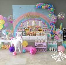 La fiebre de las fiestas infantiles de unicornio sigue vigente. Unicorn Party Fiestas Infantiles De Unicornios Decoracion De Unicornio Decoraciones De Fiesta De Unicornio