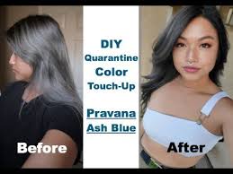 With wonderful shades including silver, violet, magenta, wild orchid, blue, pink and much more, pravana vivids is the best vibrant hair color available. Ash Blue Hair Dye At Home Pravana Chromasilk Youtube