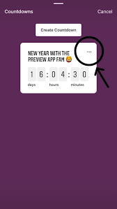 With time ticking away and a mysterious figure haunting her, she must find a way to save her life before time runs out. How To Use The Countdown Insta Story Feature Awesome Ideas