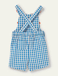 Novelty Overalls Blue Gingham Crab Boden Us