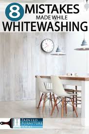 whitewashing furniture