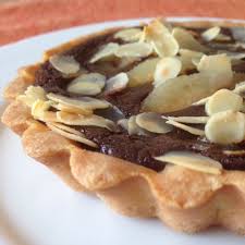 Les Tartelettes Choco Poire Amande En 2020 Alimentation Mini Tarte Tarte Au Chocolat