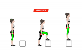 This staircase workout is no joke. 7 Exercises You Can Do To Support Your Snowshoeing