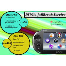 Iso+redeem code ( for activation). Ps Vita Psvita Jailbreak Henkaku Service Up To 30 Games Shopee Malaysia