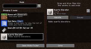May 30, 2021 · to make a quartz pillar in minecraft we will need to join two quartz blocks on the crafting table. Quartz Elevator Mods Minecraft Curseforge