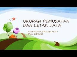 Ukuran Pemusatan Dan Letak Data Pada Kumpulan Data Tunggal Youtube Di 2020 Ilmu Sosial Matematika Belajar