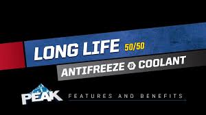 Peak Long Life 50 50 Antifreeze Coolant