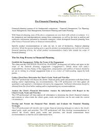 I knew becoming a certified financial planner™ professional (cfp®) was the answer to enhance my career. The Financial Planning Process
