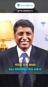 Raj Krishna Jha AIR 8