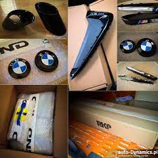 Karbonowy Dyfuzor Zderzaka Tylnego Rkp Bmw M3 E92 Czarne Koncowki Ukladu Wydechowego Ind Bmw X6 E71 Czarne Emblematy Znaczki Przod Ty Arabalar