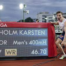 By olympictalk jun 28, 2021, 1:27 am edt sydney mclaughlin crushed the 400m hurdles world record to win the u.s. It S Older Than Me Warholm Breaks 29 Year Old 400m Hurdles World Record Athletics The Guardian
