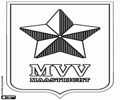België voetbal jupiler league, uitslagen belgische competitie + meer dan 1000 andere voetbalcompetities en bekers uit nederland (eredivisie. Kleurplaat Badge Van Mvv Maastricht Kleurplaten