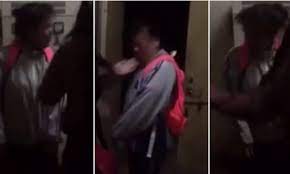 Bully Savagely Slaps School Girl A Whopping 42 Times In Just 14 Seconds On Video Daily Mail Online