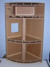 Meuble D Angle Rechnique Emboitage Meuble En Carton Meuble En Carton Tuto Et Rangement Carton