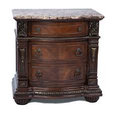 Coventry Bedroom Collection Nightstand In Cherry Jerome S Furniture Marble Topped Bedside Table Bedroom Collection Traditional Bedside Tables