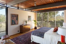 Captivating master bedroom with bed between table lamps on. Photo 11 Of 13 In A Japanese Inspired Charles Wong Post And Beam Home Hits The Market At 1 1m Dwell