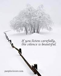 Truth There Is No Deeper Silence Than Snow Falling Snow Quotes Winter Quotes Silence Quotes