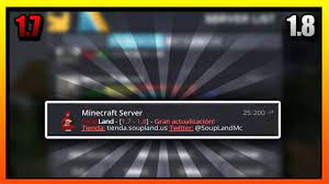 Established on pmc •6 months ago. El Mejor Servers No Premium De Soup Pvp 1 8 X 1 7 X 0 Lag Youtube