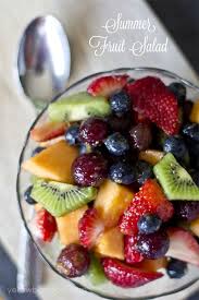 Fruit Salad Recipe With An Easy Fruit Salad Dressing Recipe Summer Salads With Fruit Dressing For Fruit Salad Fruit Salad Easy