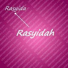Keterangan fatimah adalah nama populer untuk anak perempuan. Ini Arti Nama Rasyidah Dalam Islam Idenamaislami Com