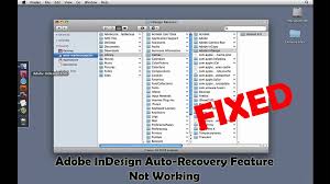 Either your object is locked, which you can unlock by pressing cmd alt l. Solved Adobe Indesign Auto Recovery Feature Not Working