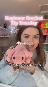Tip Tuesday: Tension! , Pig pattern by me! , #crochettips #howto #plushies  #amigurumi #crochet