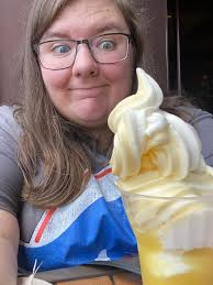 Decided to ride the monorail over to the Polynesian for a refreshing Dole  Whip float! (I like the pineapple/vanilla swirl) I love that you can visit  other resorts!